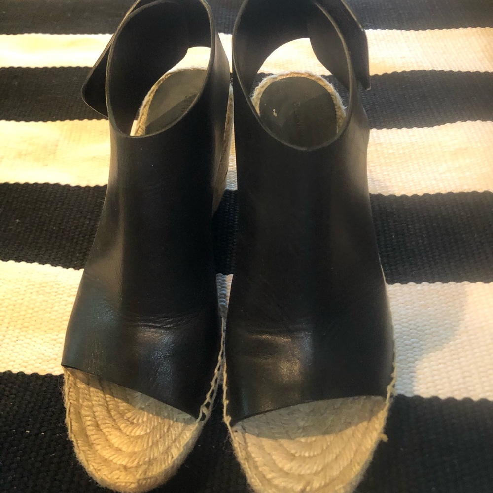 Celine Black Espadrilles. Size 8.5